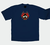 Never Ending Game - Navy Fire Tee