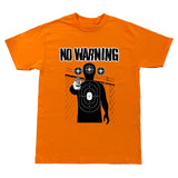 No Warning - Orange Tee
