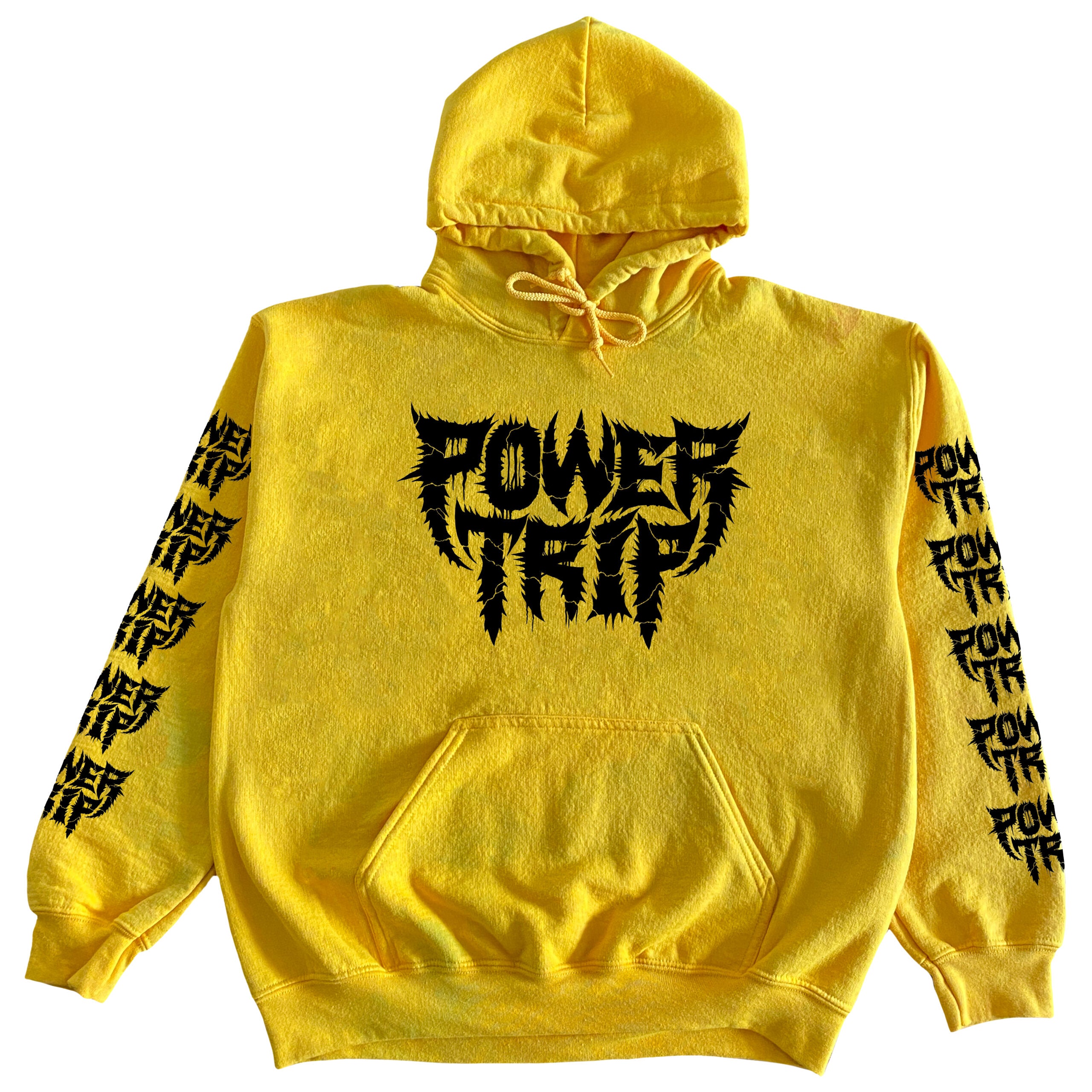 Power Trip - Golden Yellow Hoody